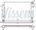 NISSENS Chladi vody NIS 675063, 675063