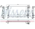 NISSENS Chladič vody NIS 675066, 675066
