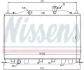 NISSENS Chladi - chlazen motoru NIS 67509, 67509