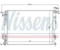 NISSENS Chladi vody NIS 67514, 67514
