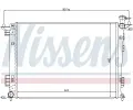NISSENS Chladi vody NIS 67515, 67515
