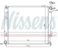 NISSENS Chladi vody NIS 67518, 67518