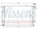 NISSENS Chladi vody NIS 67522, 67522