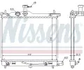 NISSENS Chladi vody NIS 67547, 67547