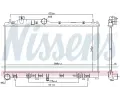 NISSENS Chladi vody NIS 67741, 67741