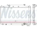 NISSENS Chladi vody NIS 68114, 68114