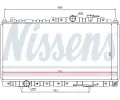 NISSENS Chladi vody NIS 68180, 68180