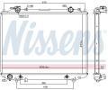Chladi vody NISSENS ‐ NIS 68535