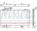 NISSENS Chladi vody NIS 68550, 68550