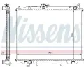 NISSENS Chladi vody NIS 68708A, 68708A