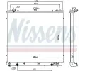 NISSENS Chladi - chlazen motoru NIS 68717, 68717