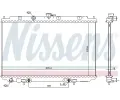 NISSENS Chladi vody NIS 68732, 68732