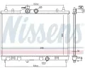 NISSENS Chladi vody NIS 68741, 68741