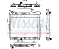 NISSENS Chladi vody NIS 68742, 68742