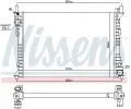 NISSENS Chladi vody NIS 69224, 69224