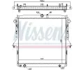 NISSENS Chladi� vody NIS 69246, 69246