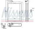 NISSENS Vmnk tepla vnitnho vytpn NIS 70231, 70231