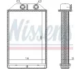 NISSENS Vmnk tepla vnitnho vytpn NIS 70234, 70234