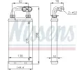 NISSENS Vmnk tepla - vnitn vytpn NIS 70519, 70519
