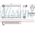 NISSENS Výměník tepla vnitřního vytápění NIS 707079, 707079