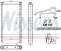 NISSENS Vmnk tepla vnitnho vytpn NIS 707221, 707221