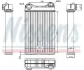 NISSENS Vmnk tepla vnitnho vytpn NIS 71445, 71445