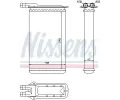 NISSENS V�m�n�k tepla vnit�n�ho vyt�p�n� NIS 71942, 71942