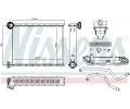 NISSENS Vmnk tepla vnitnho vytpn NIS 72067, 72067