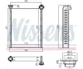 NISSENS Vmnk tepla vnitnho vytpn NIS 72987, 72987