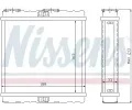 NISSENS Vmnk tepla vnitnho vytpn NIS 73379, 73379