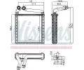 NISSENS Vmnk tepla vnitnho vytpn NIS 73979, 73979