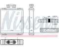 NISSENS Vmnk tepla vnitnho vytpn NIS 73997, 73997