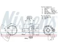 NISSENS Vodn erpadlo, chlazen motoru NIS 831117, 831117