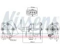 Vodn erpadlo, chlazen motoru NISSENS ‐ NIS 832116