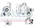 NISSENS Vodn� �erpadlo, chlazen� motoru NIS 832142, 832142