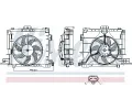 NISSENS Vtrk chlazen motoru NIS 850009, 850009