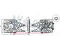 NISSENS Vtrk chlazen motoru NIS 850047, 850047