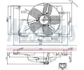 NISSENS Vtrk chlazen motoru NIS 85005, 85005