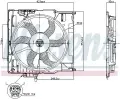 NISSENS V�tr�k chlazen� motoru NIS 850079, 850079