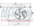 NISSENS Vtrk chlazen motoru NIS 85007, 85007