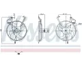 NISSENS V�tr�k chlazen� motoru NIS 850083, 850083