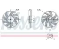 Vtrk chlazen motoru NISSENS ‐ NIS 850105