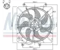 NISSENS Vtrk chlazen motoru NIS 85014, 85014