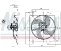 NISSENS Větrák chlazení motoru NIS 85027, 85027