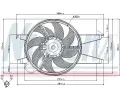 NISSENS Vtrk chlazen motoru NIS 85029, 85029
