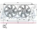 NISSENS Vtrk chlazen motoru NIS 85084, 85084