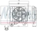 NISSENS Vtrk chlazen motoru NIS 85091, 85091