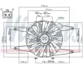 NISSENS Větrák chlazení motoru NIS 85103, 85103