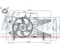NISSENS Vtrk chlazen motoru NIS 85137, 85137