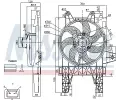 NISSENS Vtrk chlazen motoru NIS 85140, 85140